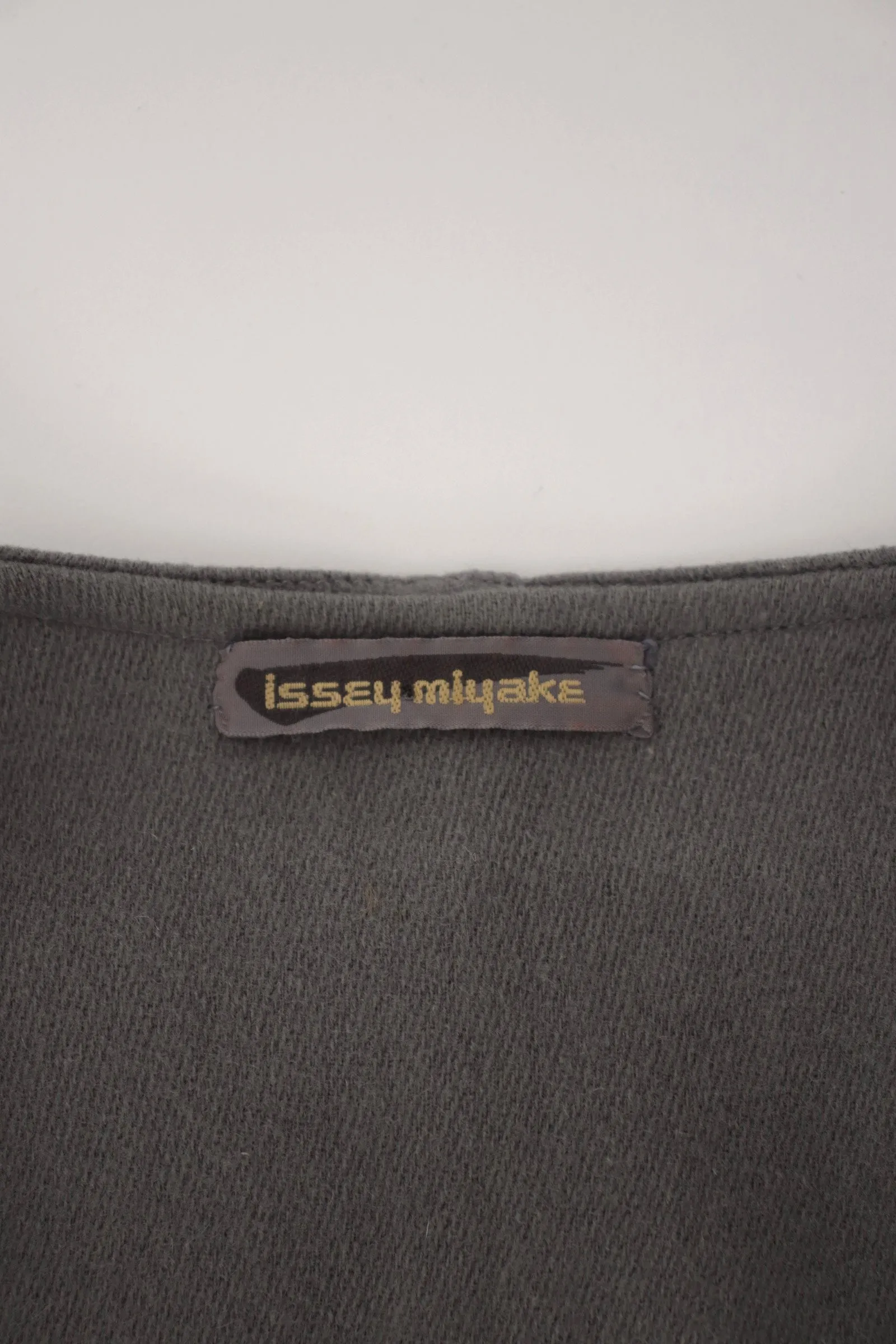 1980s Issey Miyake Wool Pin Tucked Jacket