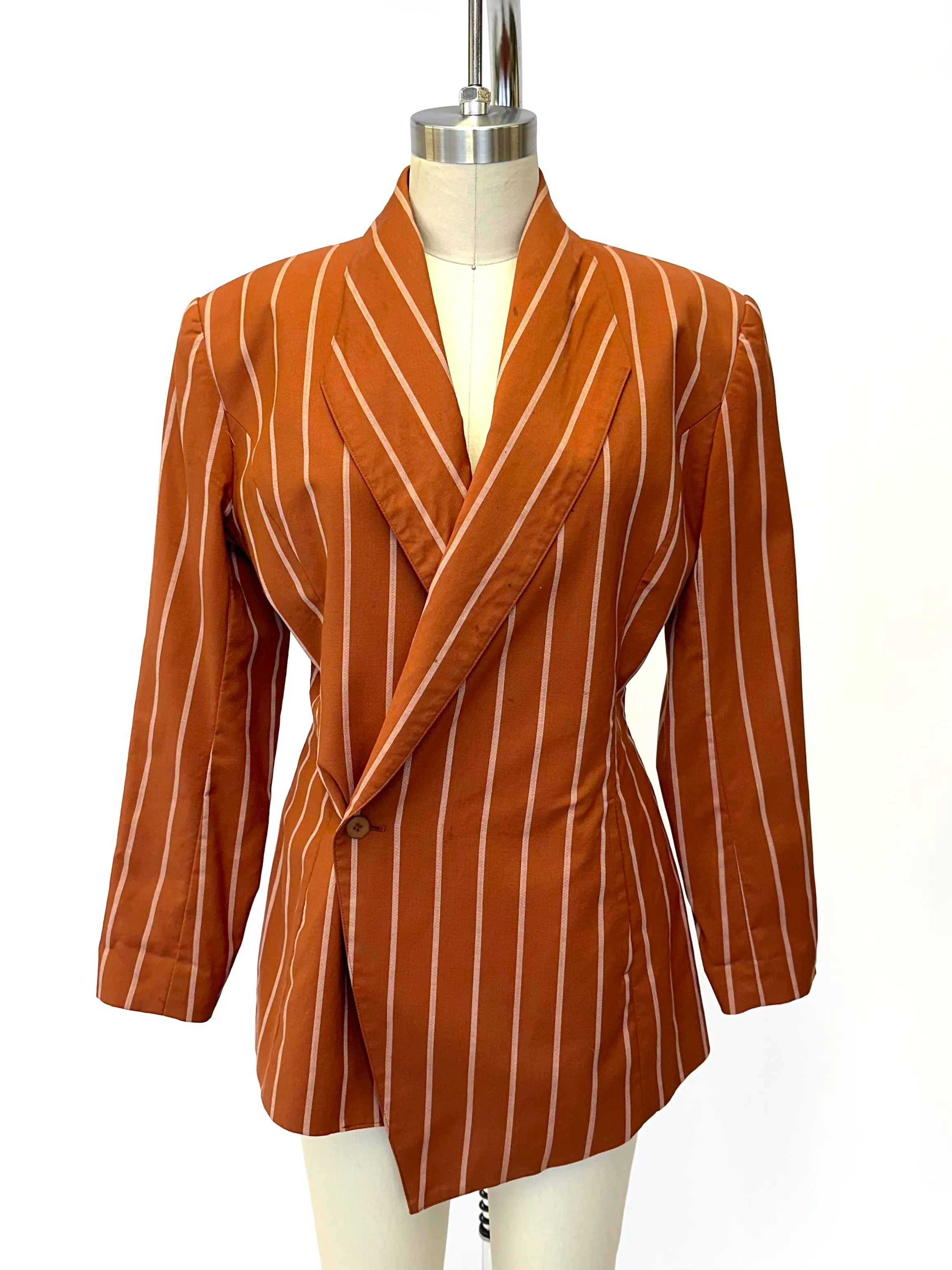 1990s Kansai Yamamoto Pinstripe Blazer