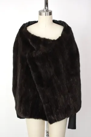 2004 Comme des Garçons Faux Fur Asymmetrical Jacket*