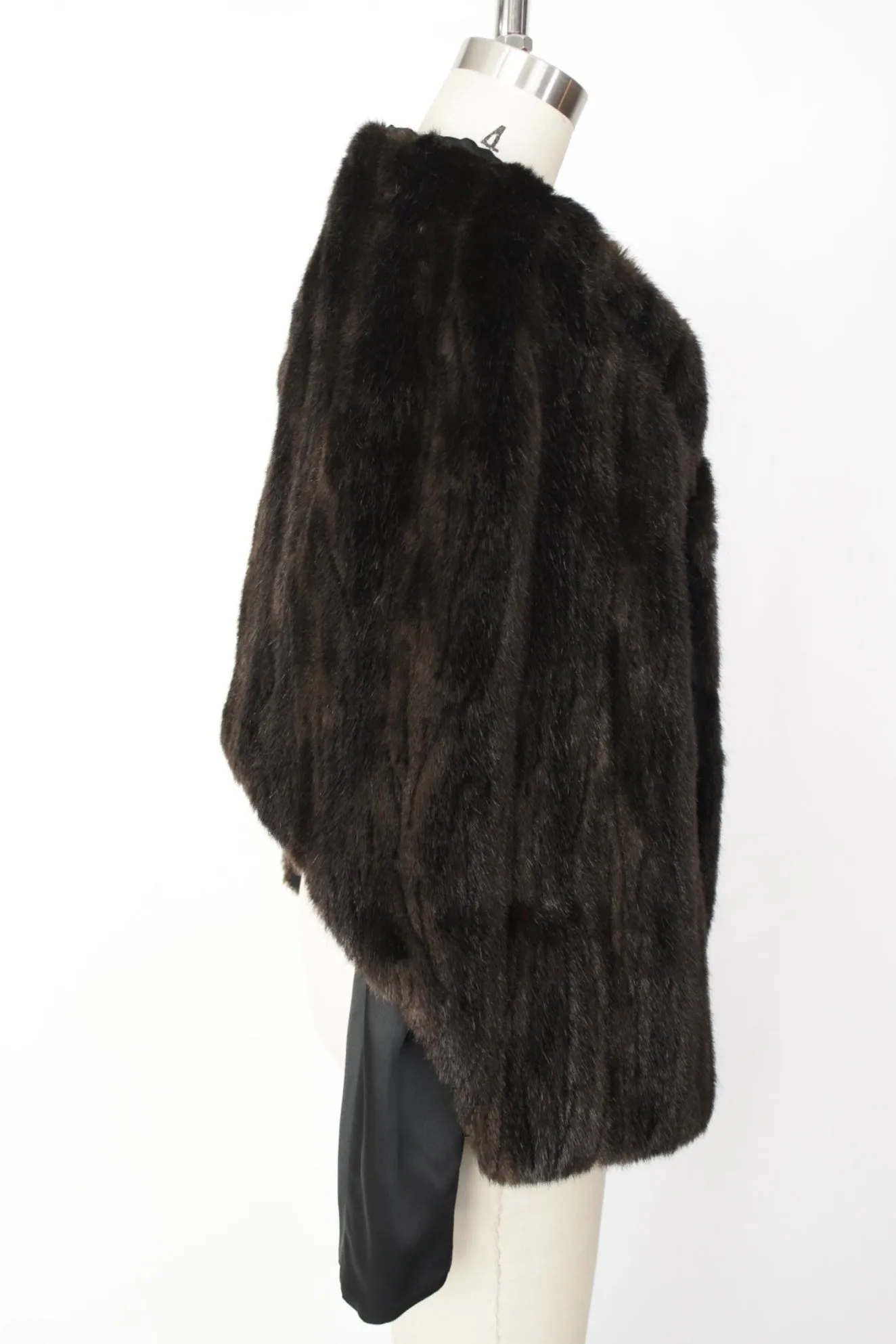 2004 Comme des Garçons Faux Fur Asymmetrical Jacket*