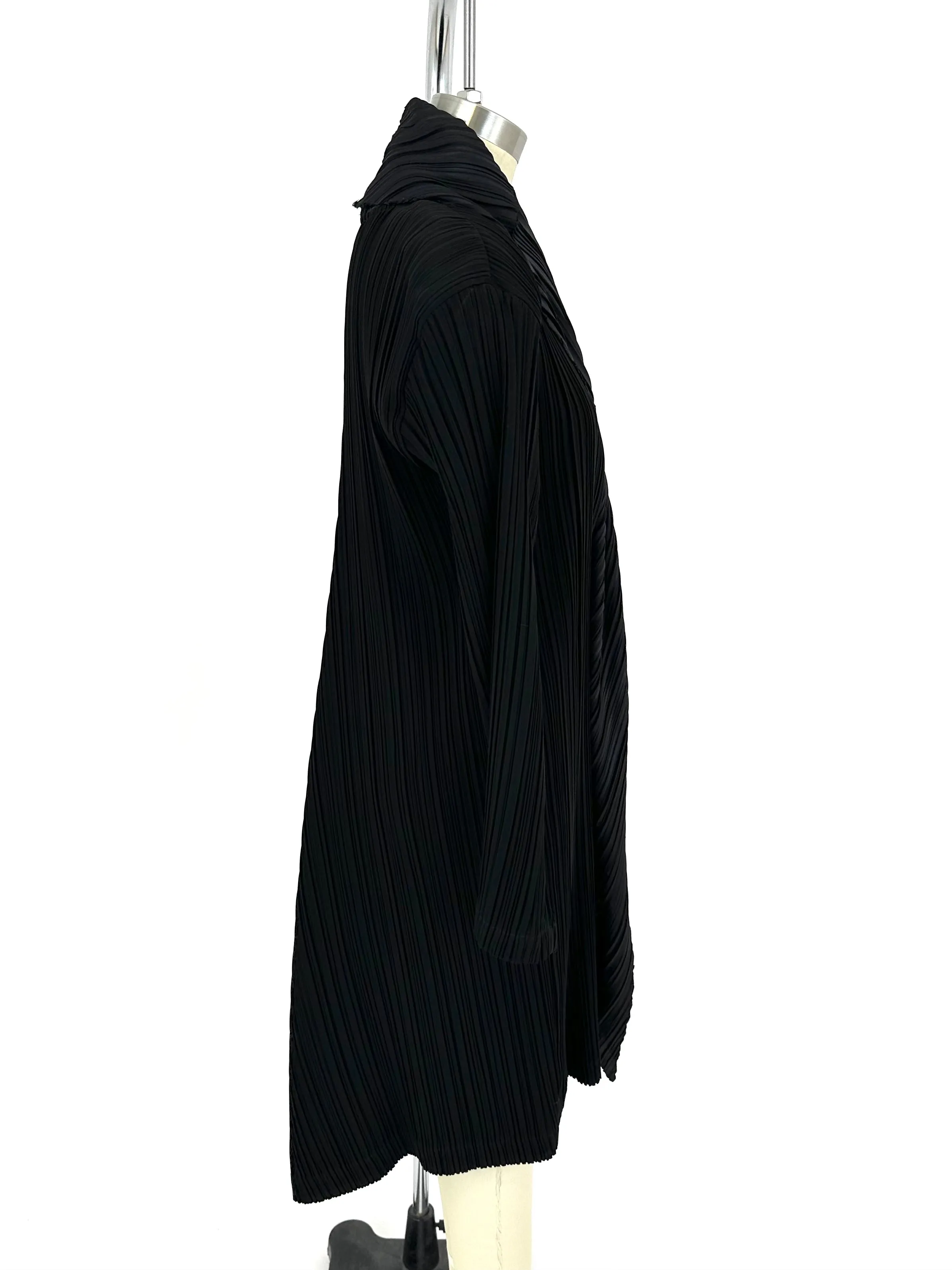 90s Issey Miyake Asymmetrical Plissé Duster*