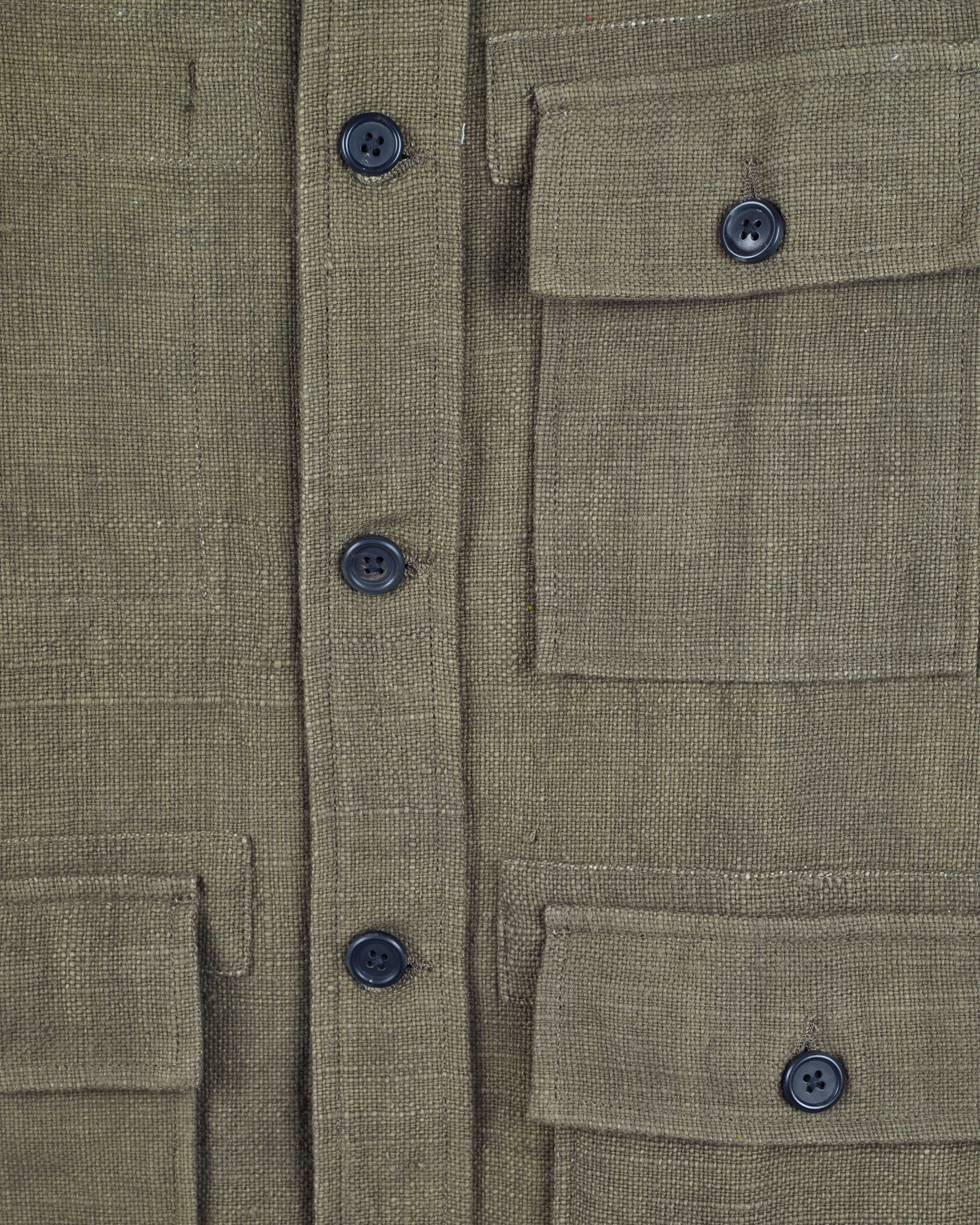 Akash Chore Coat in Nubby Cotton Dk Sage