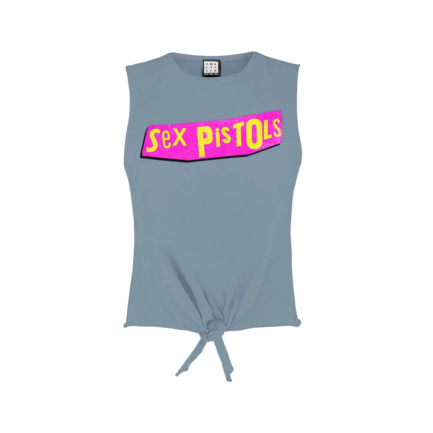 Amplified Womens/Ladies Driver Sex Pistols Logo Sleeveless Crop Top