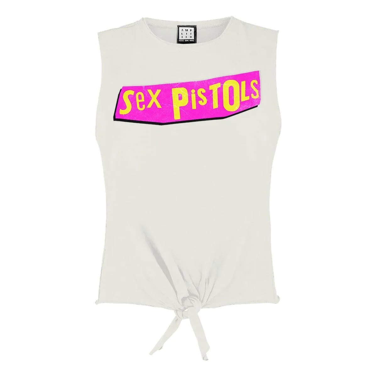 Amplified Womens/Ladies Driver Sex Pistols Vintage Logo Crop Top