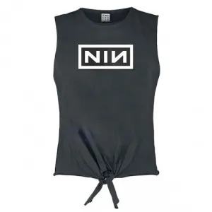 Amplified Womens/Ladies Logo Nine Inch Nails Sleeveless Tank Top