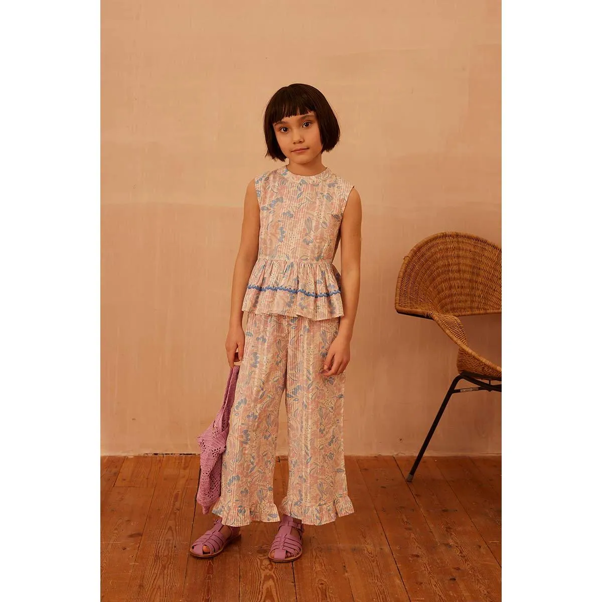 Apolina - Wini trousers and top set - 50s Floral