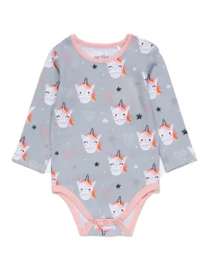 Artie - Happy Unicorn Baby Bodysuit