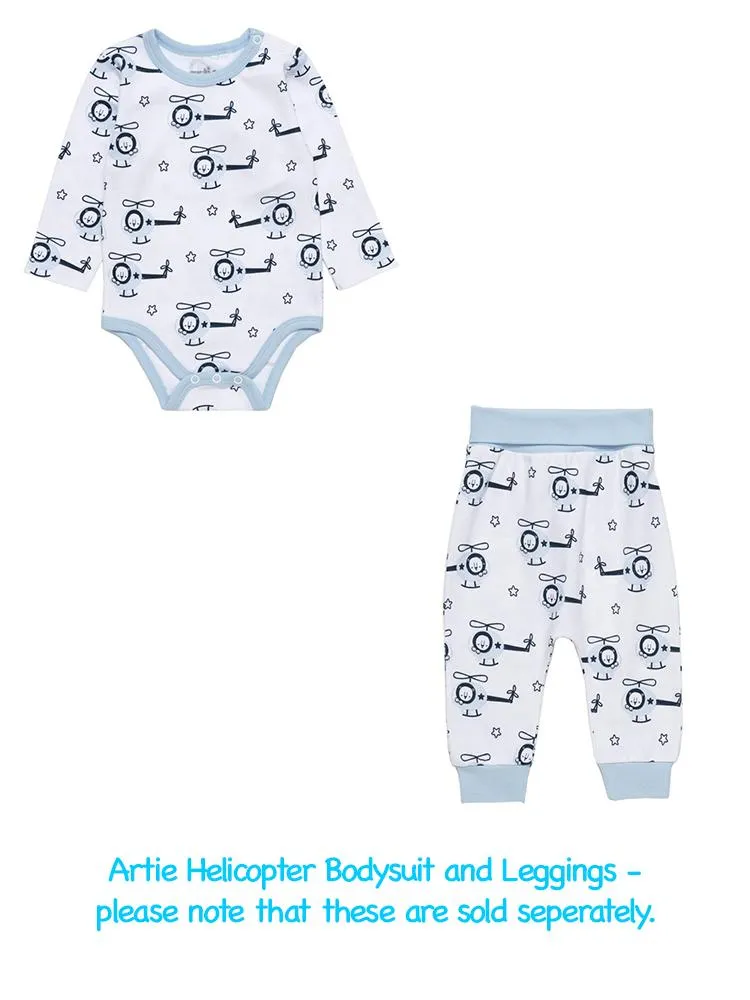 Artie - Helicopter Baby Bodysuit 12 to 18 months