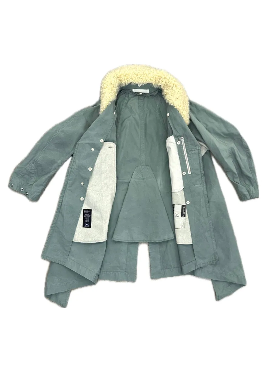 A/W 2022 MotivMfg Shearling Trim Parka