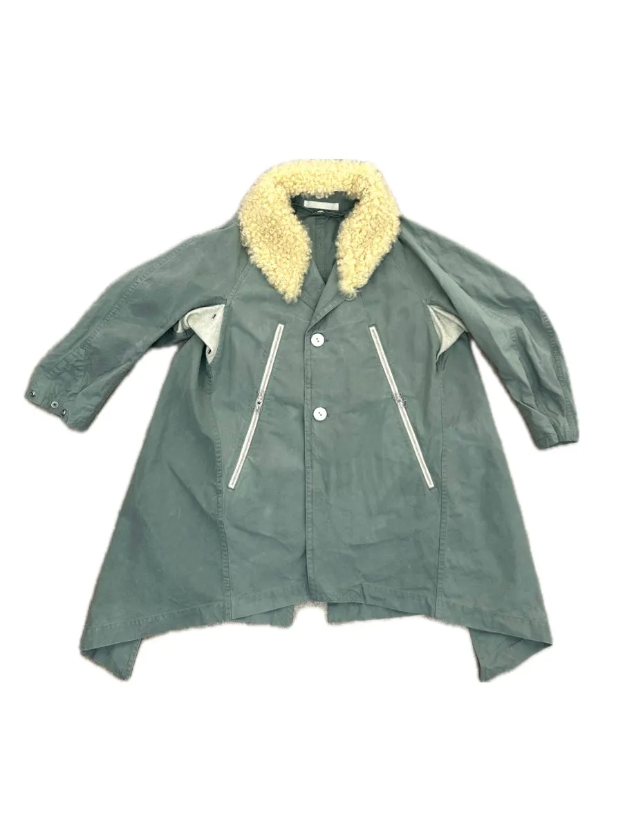 A/W 2022 MotivMfg Shearling Trim Parka