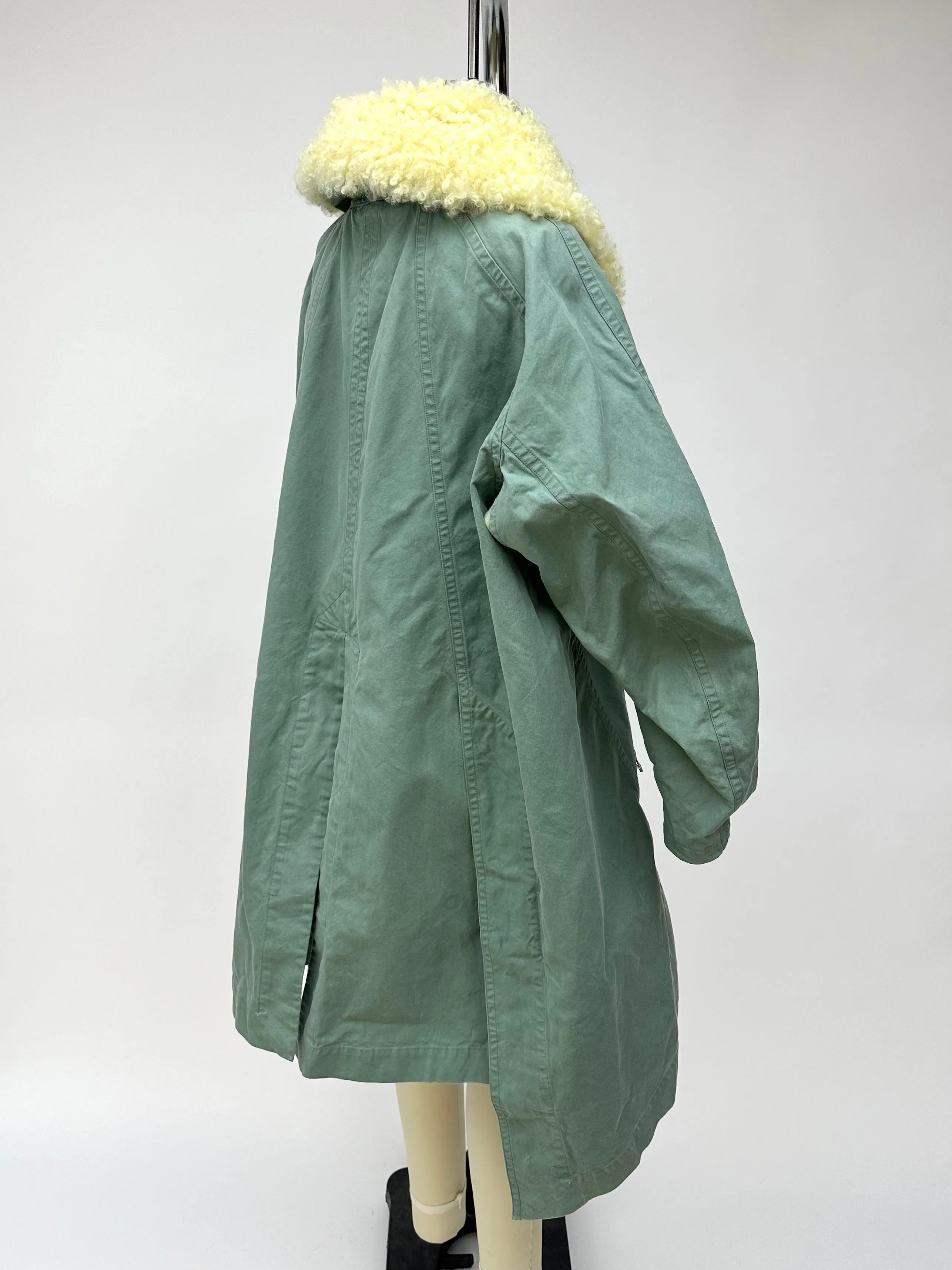 A/W 2022 MotivMfg Shearling Trim Parka