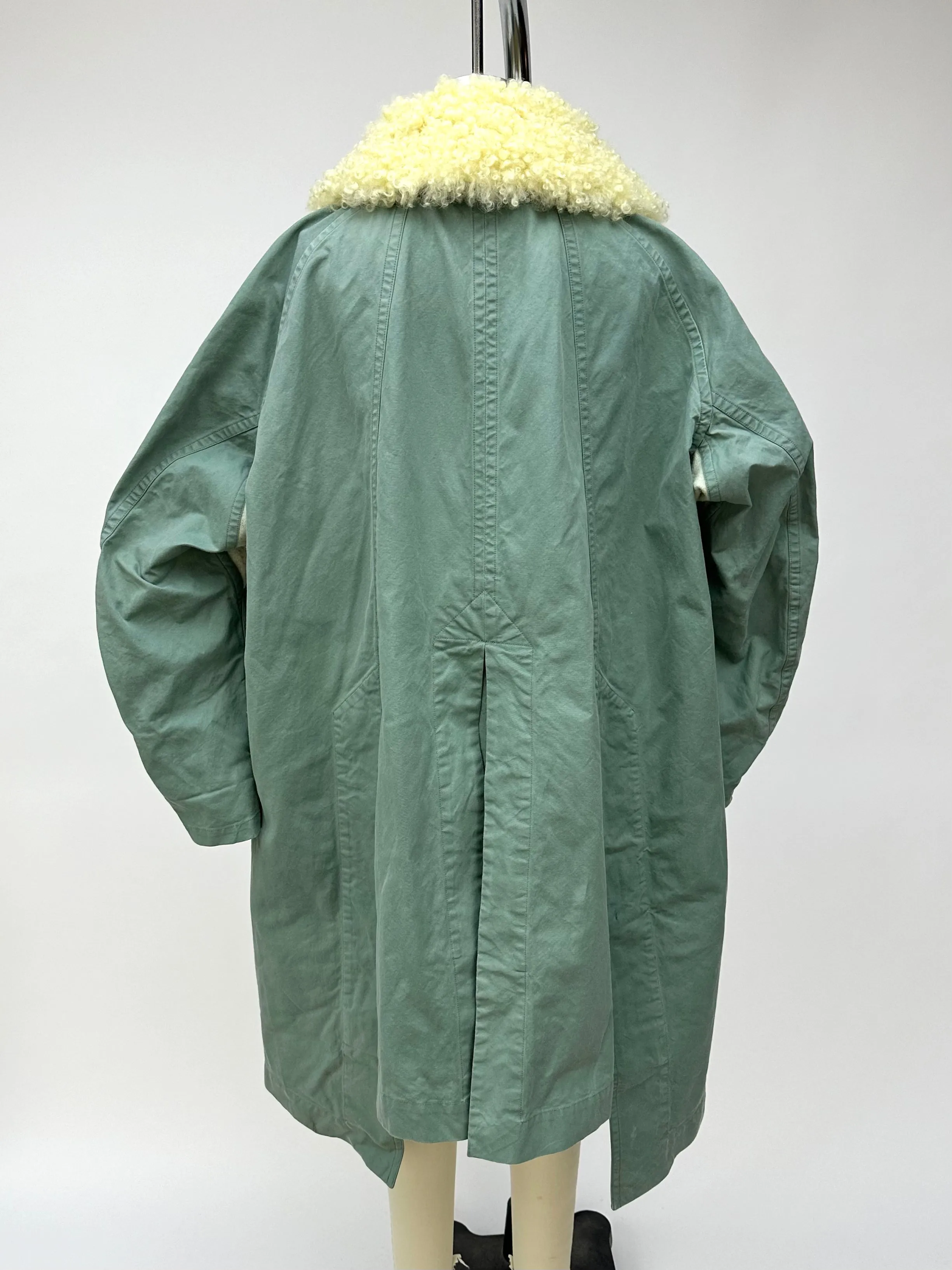 A/W 2022 MotivMfg Shearling Trim Parka