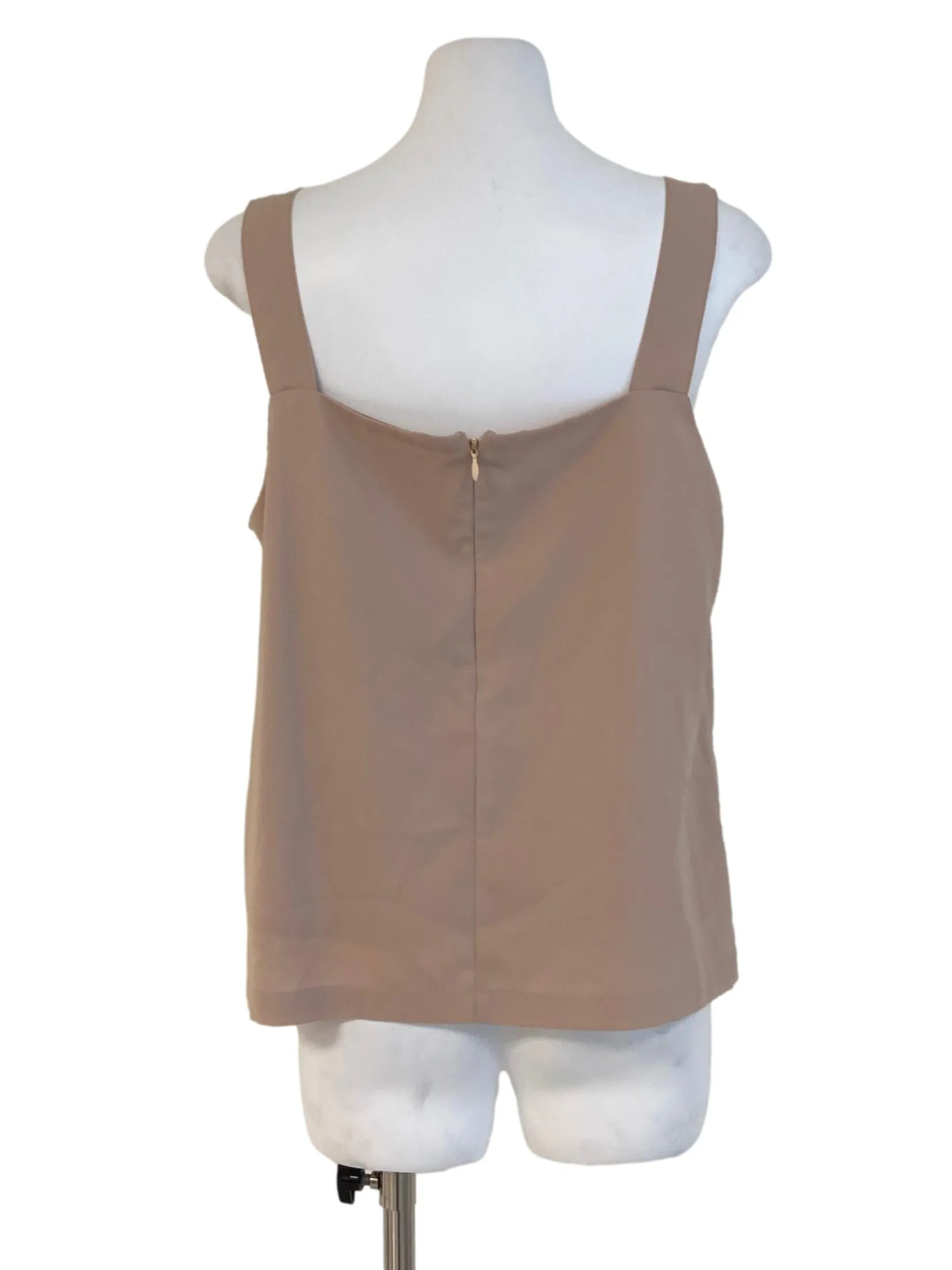 Beige Linen Outerwear TCL