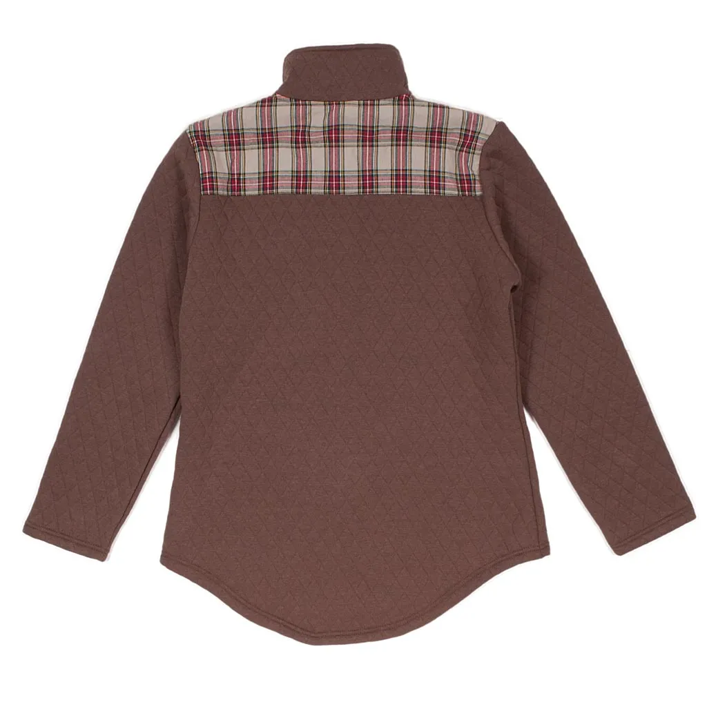 Bergen Quilted Patch Pullover
