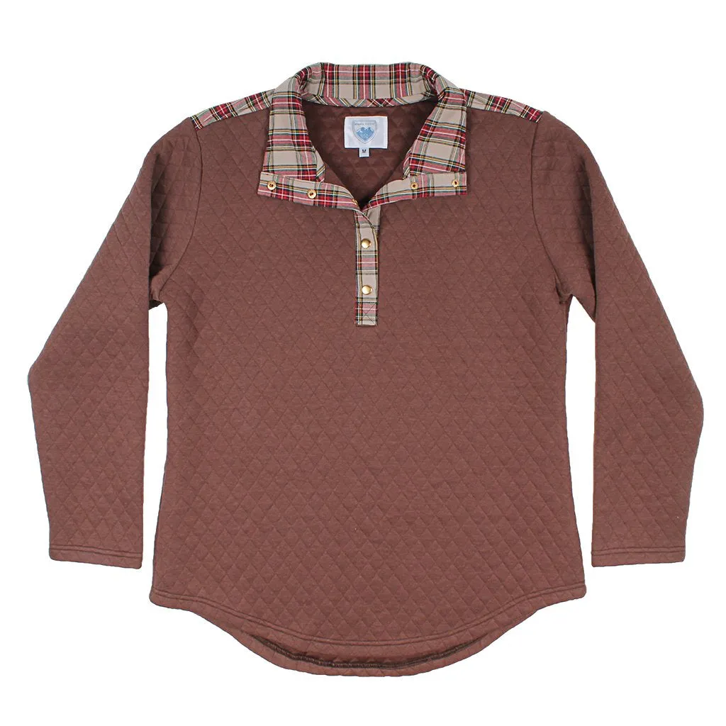Bergen Quilted Patch Pullover