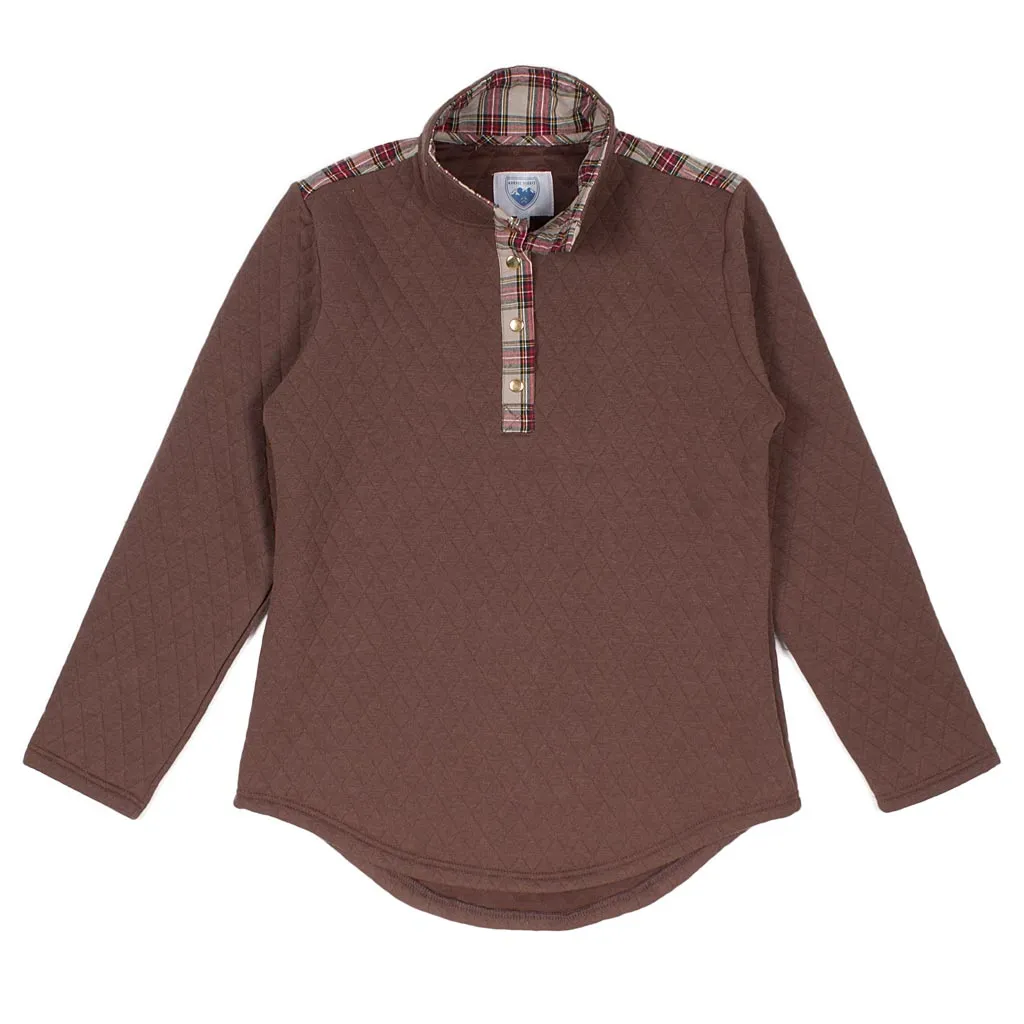 Bergen Quilted Patch Pullover