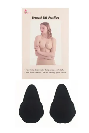 Black Breast Lift Pasties 6/23/23 2501