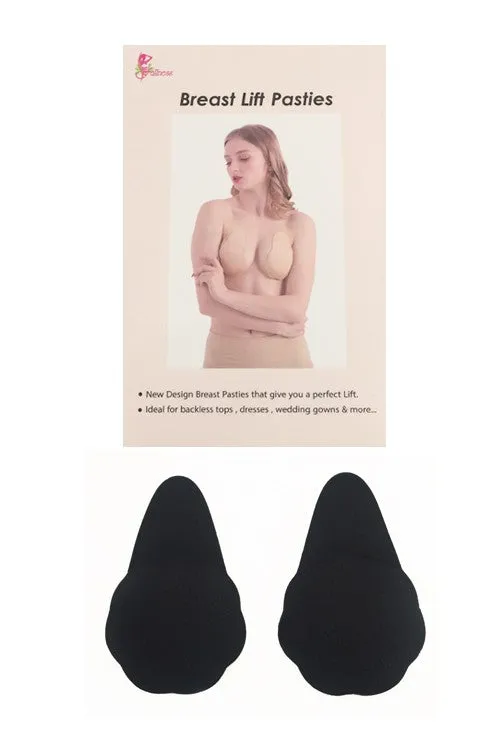 Black Breast Lift Pasties 6/23/23 2501