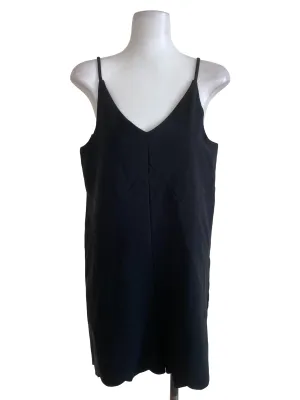 Black Scallop Cut Rompers