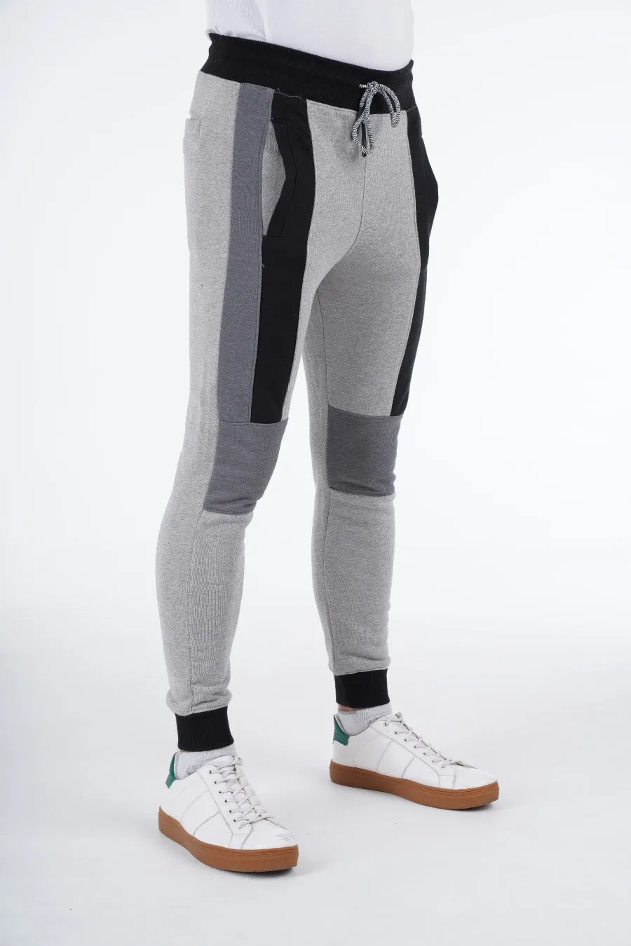 Black Taped Joggers