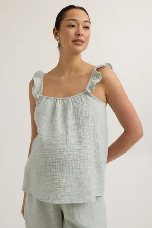 Breezy Gauze Tank