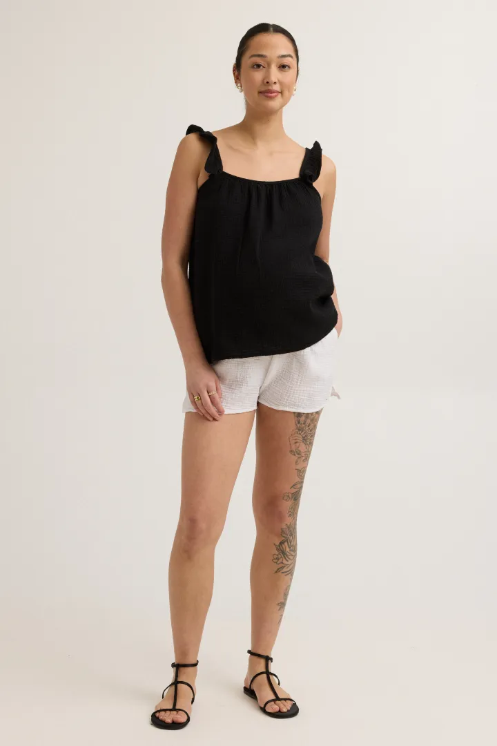 Breezy Gauze Tank