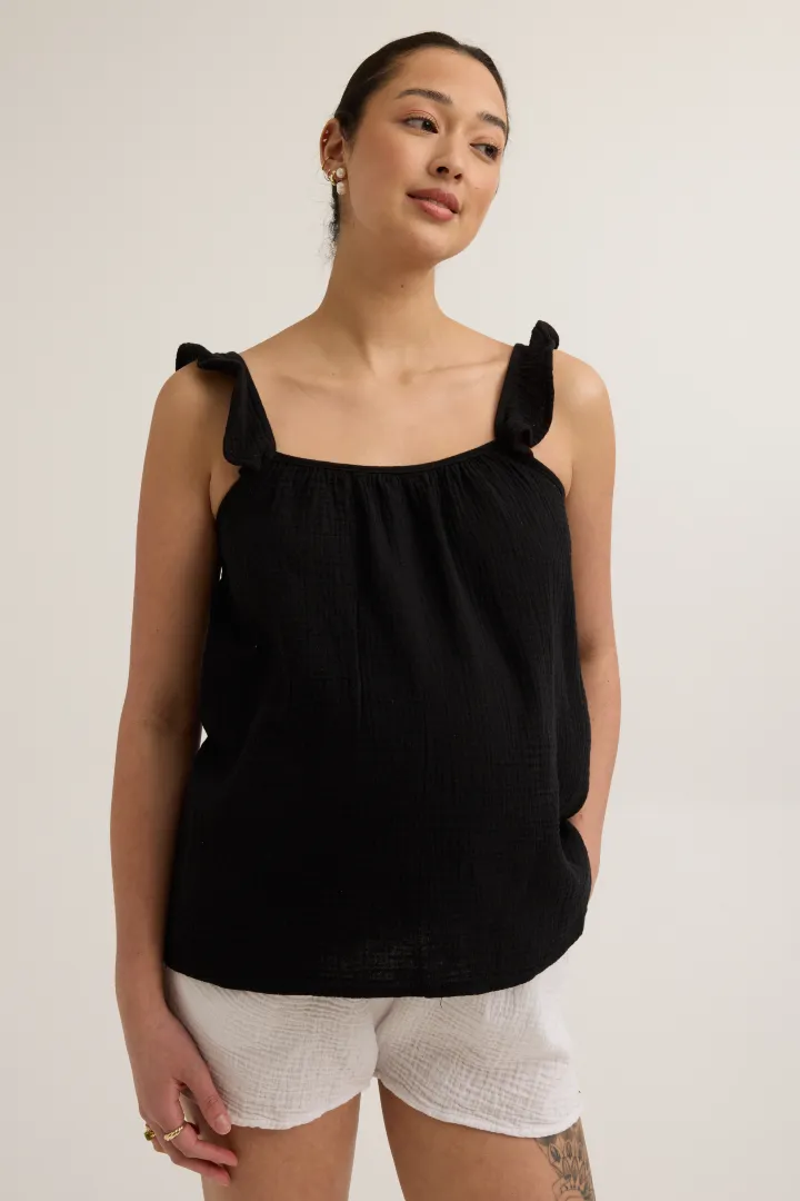 Breezy Gauze Tank