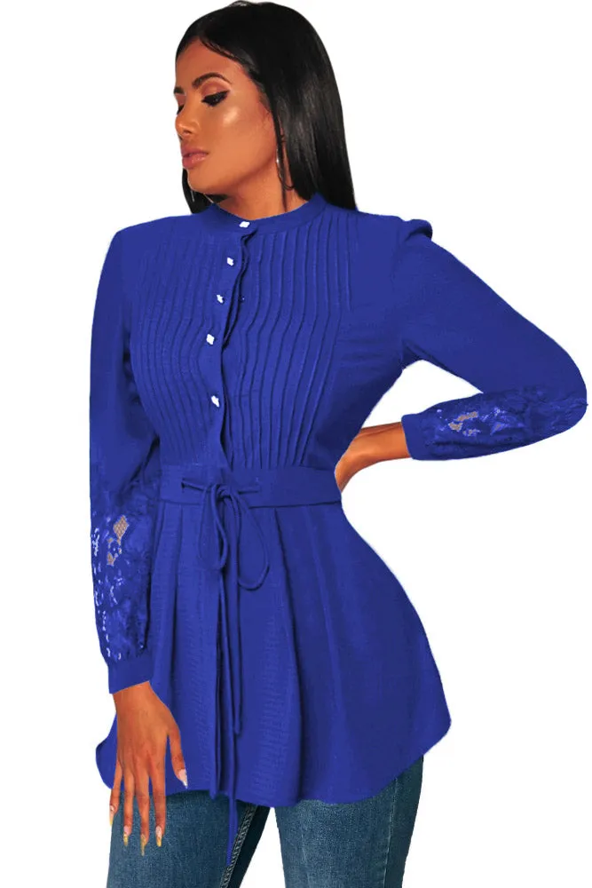Caitlyn Peplum Blouse Plus