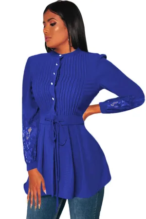 Caitlyn Peplum Blouse Plus