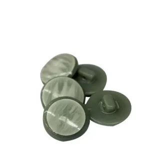 Carded Buttons Round Sage