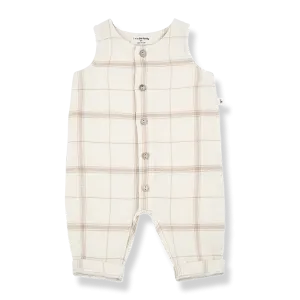 Ciro Beige Check Overall