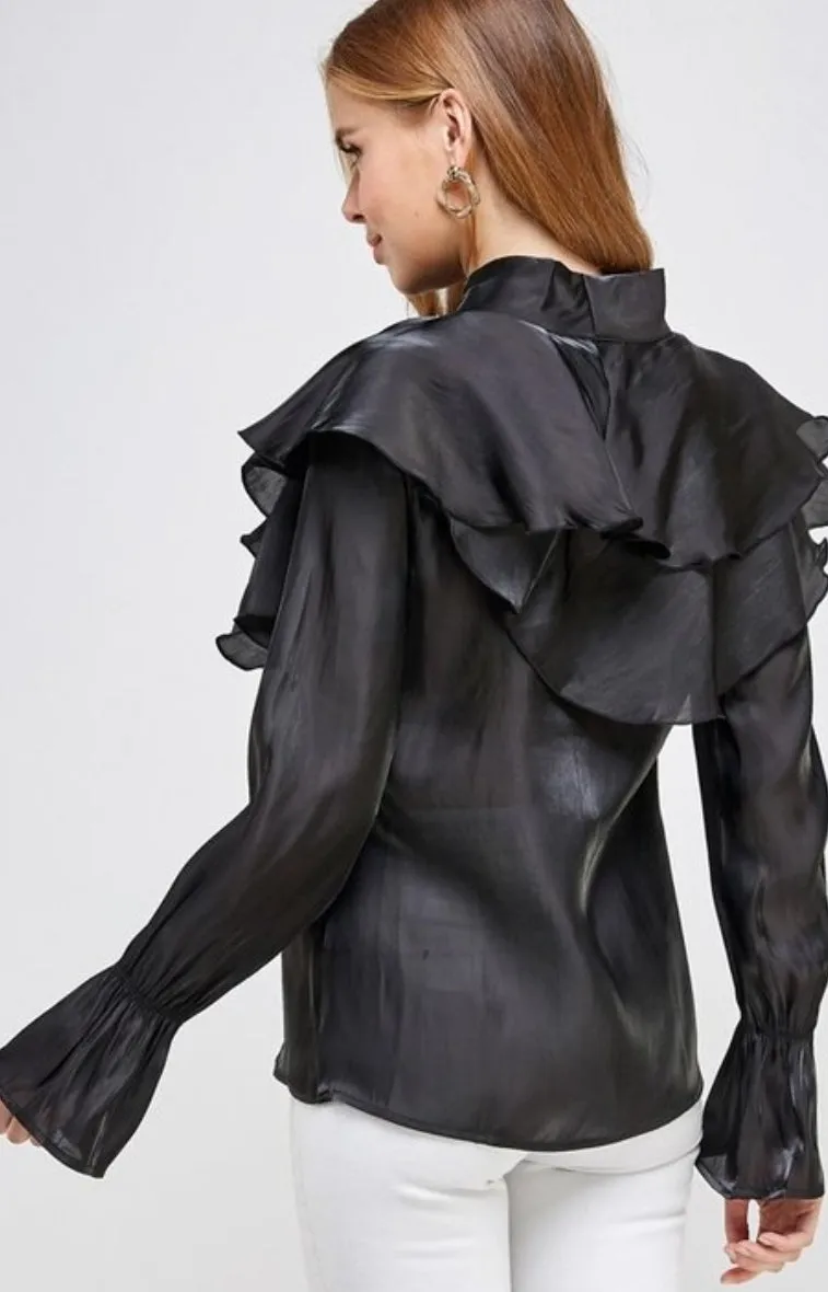 Classy Ruffled Blouse