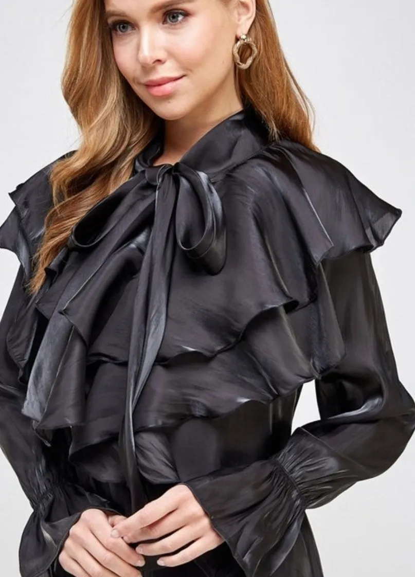 Classy Ruffled Blouse