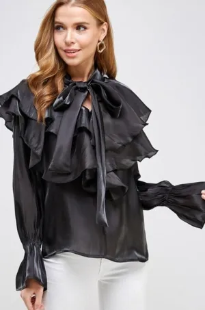 Classy Ruffled Blouse
