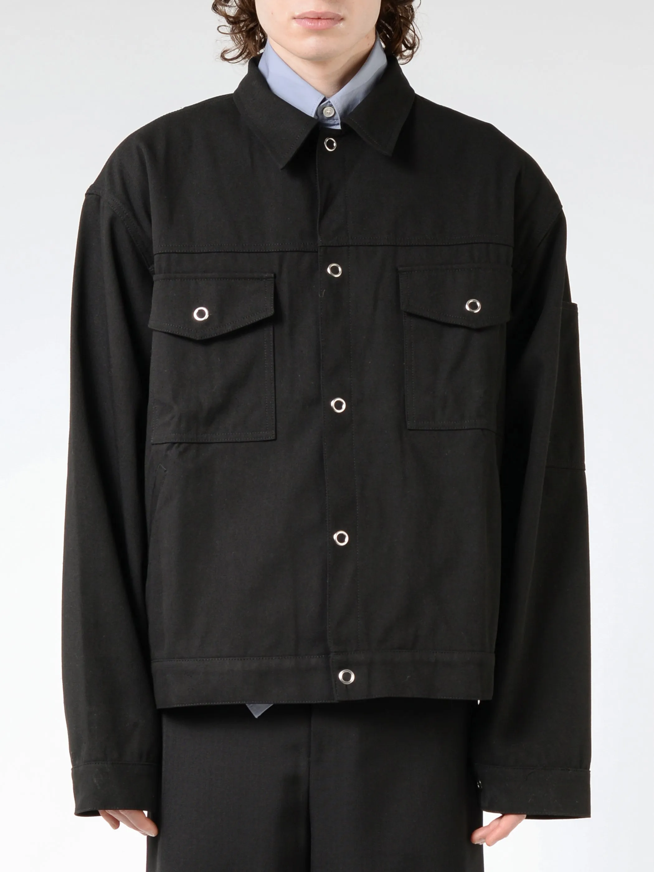 Cotton Blend Overshirt