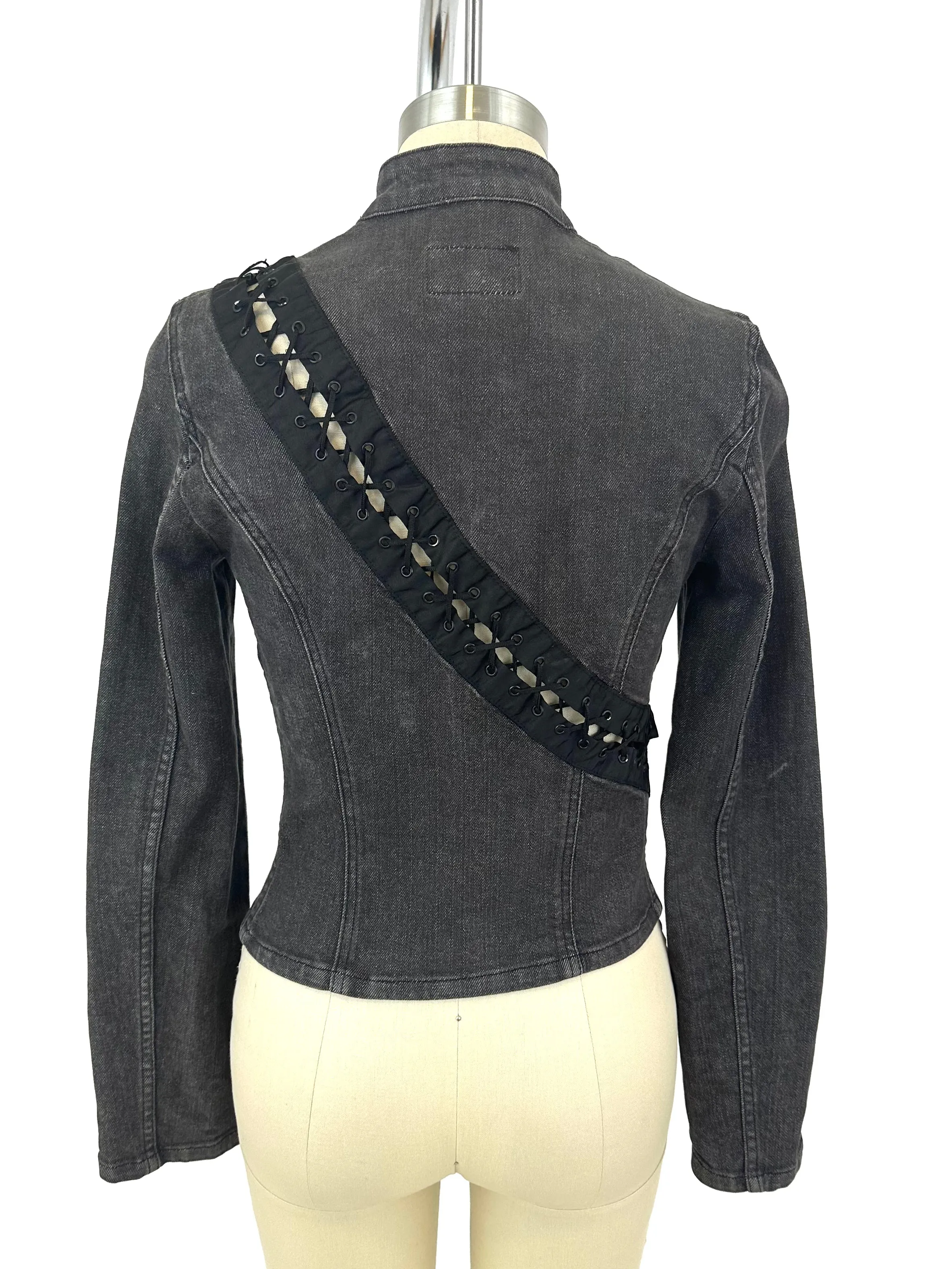 D&G Denim Fitted Corset Jacket*