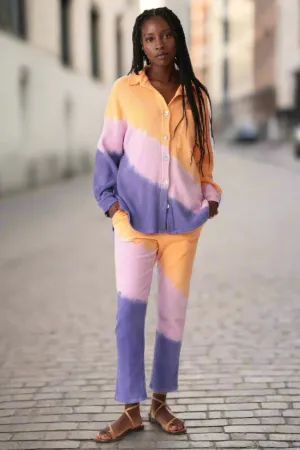 Electric and Rose Boyfriend Thermal Shirt