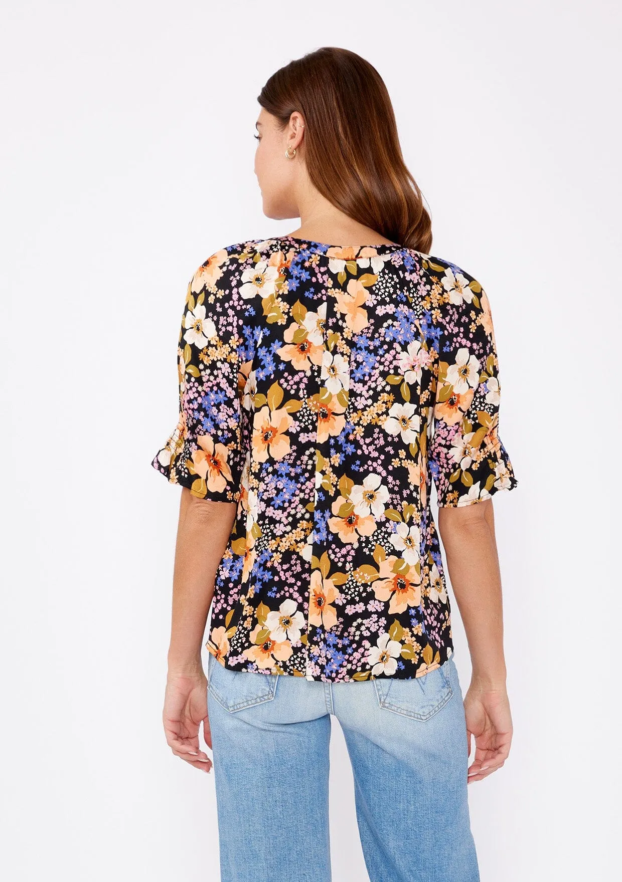 Ethereal Escape Puff Sleeve Top