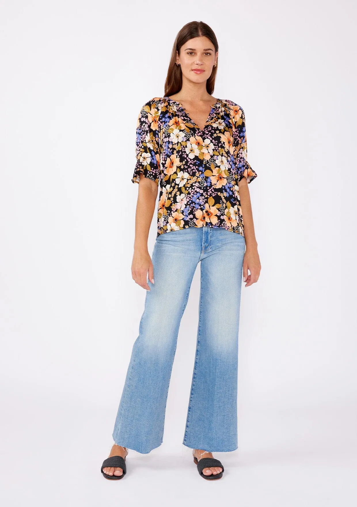 Ethereal Escape Puff Sleeve Top