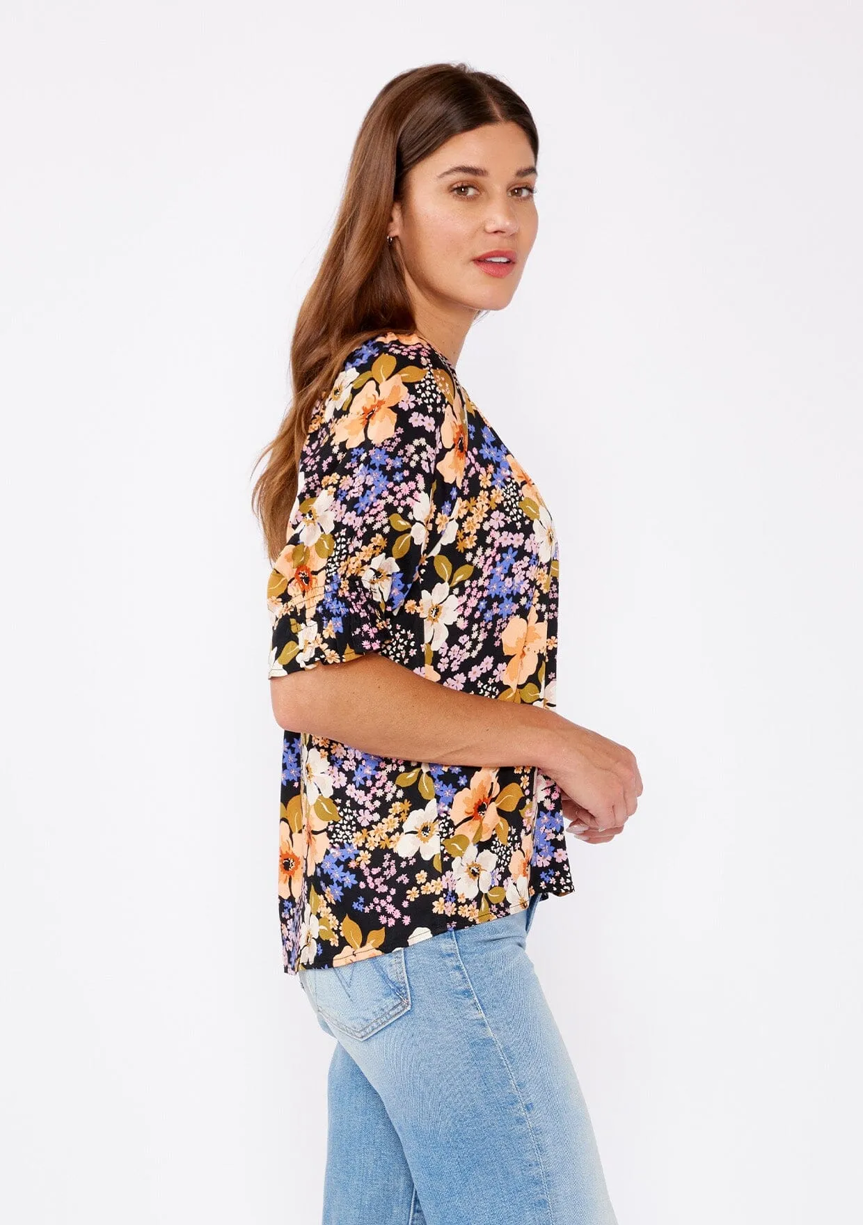 Ethereal Escape Puff Sleeve Top