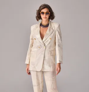 Ezra ivory blazer