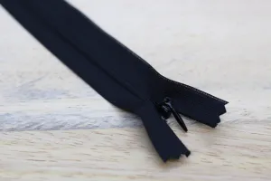 Fermeture Eclair Invisible Noir - Non Séparable  Z41 COL:460