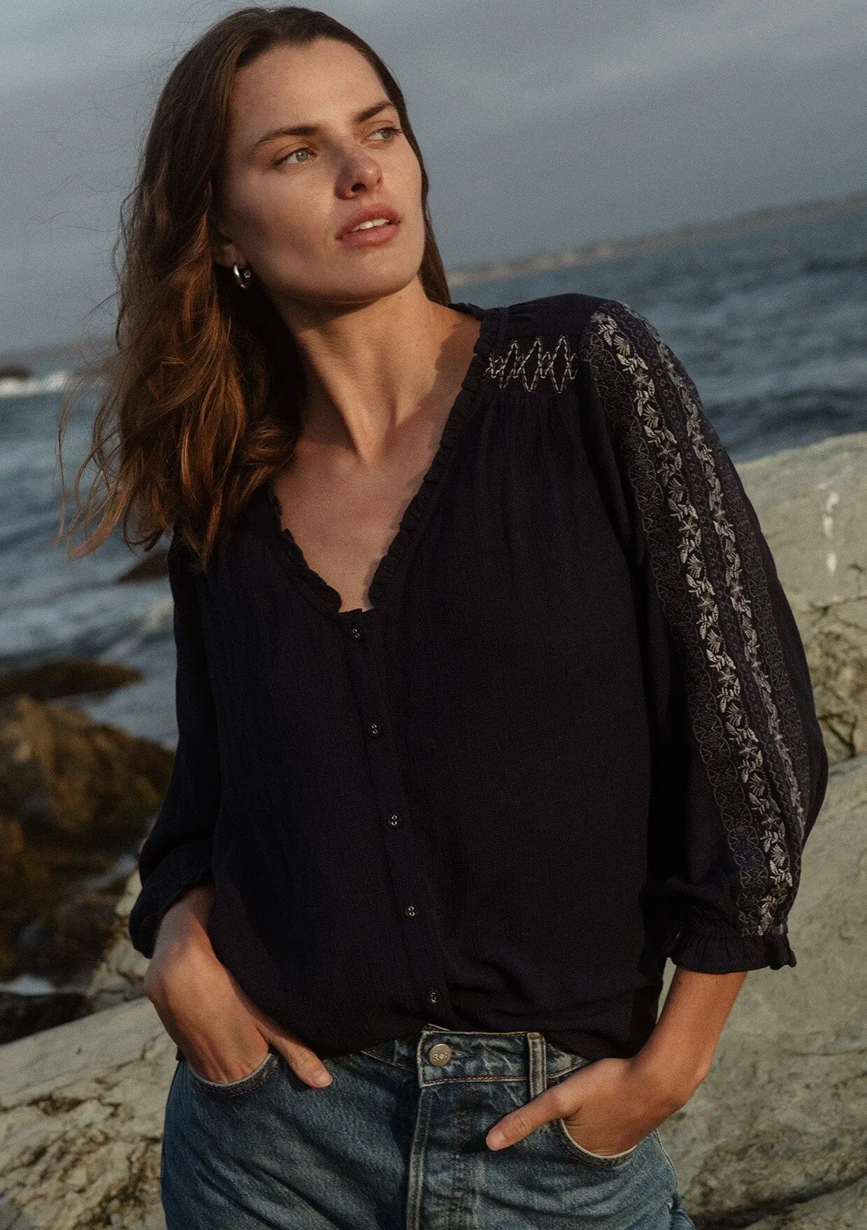 Finding The Horizon Blouse
