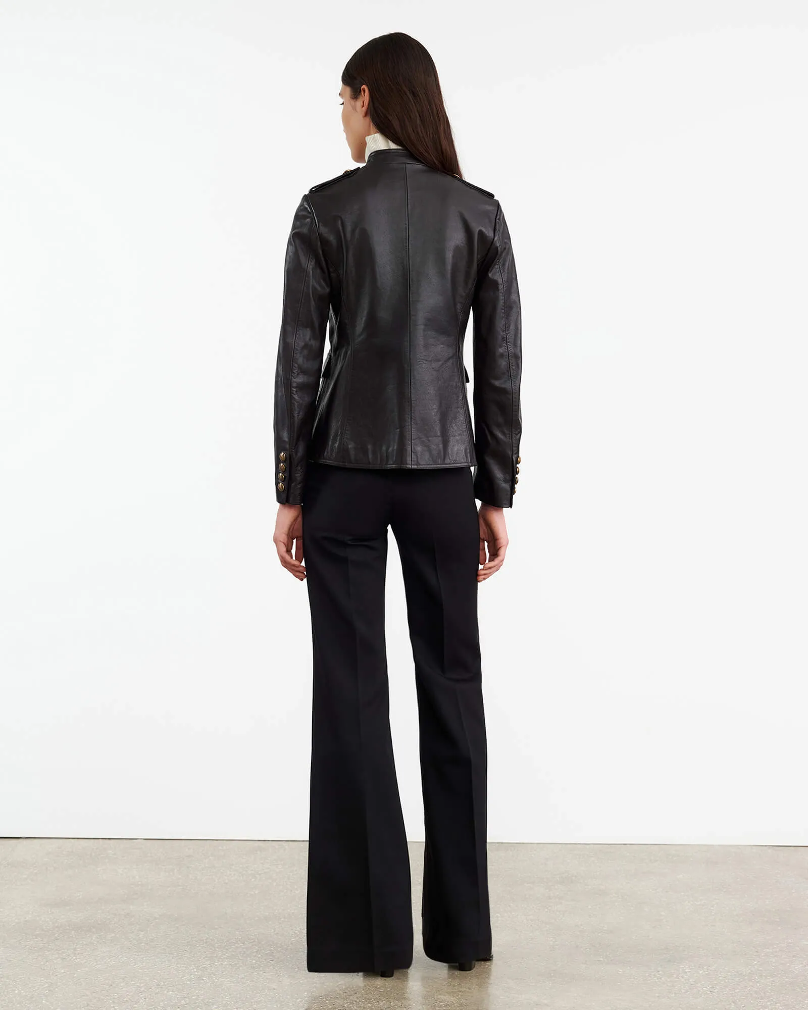 GERALDINE LEATHER JACKET