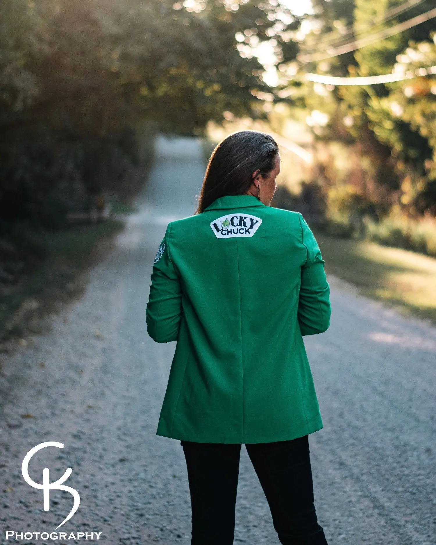 Green With Envy Kelly Green Blazer