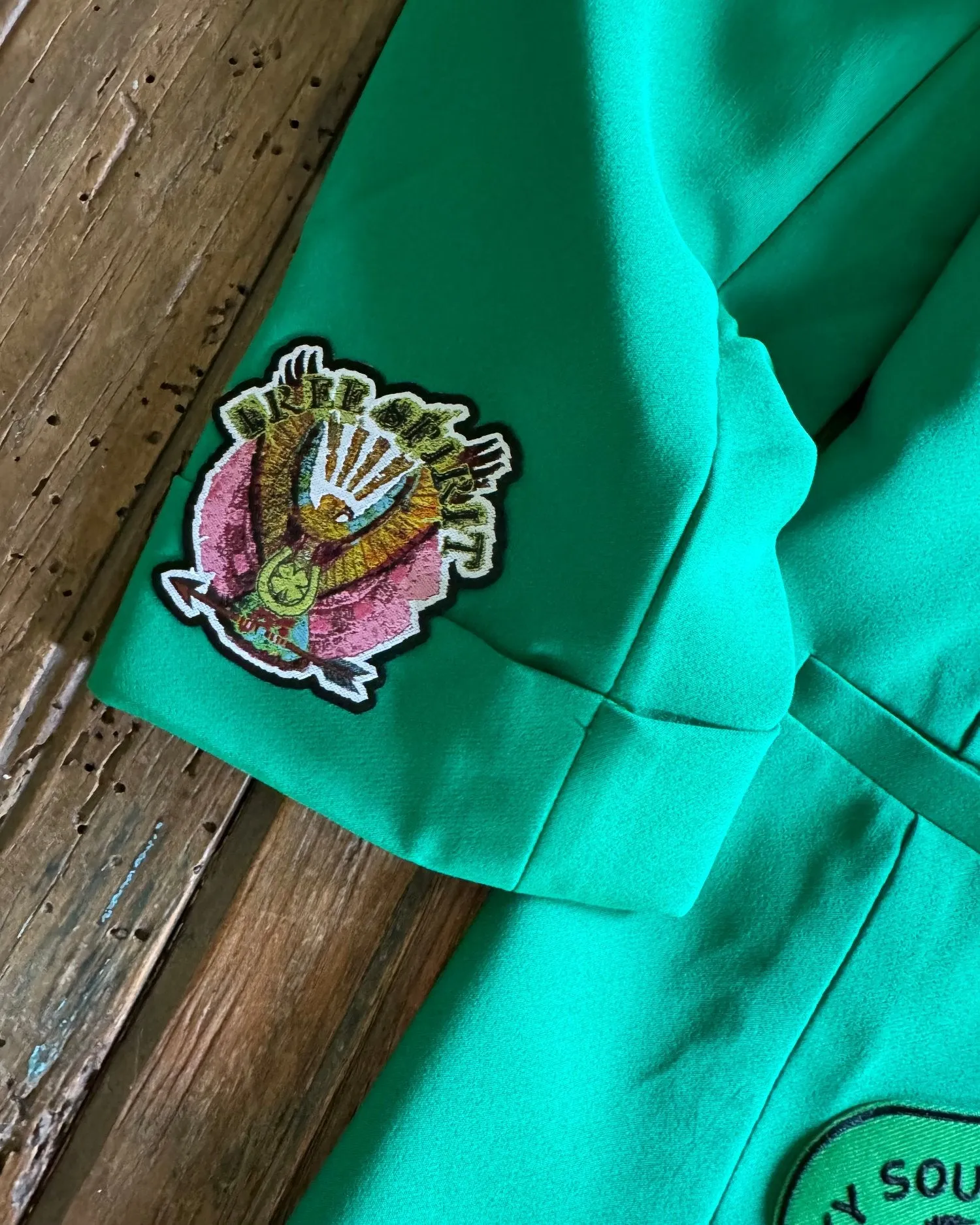 Green With Envy Kelly Green Blazer