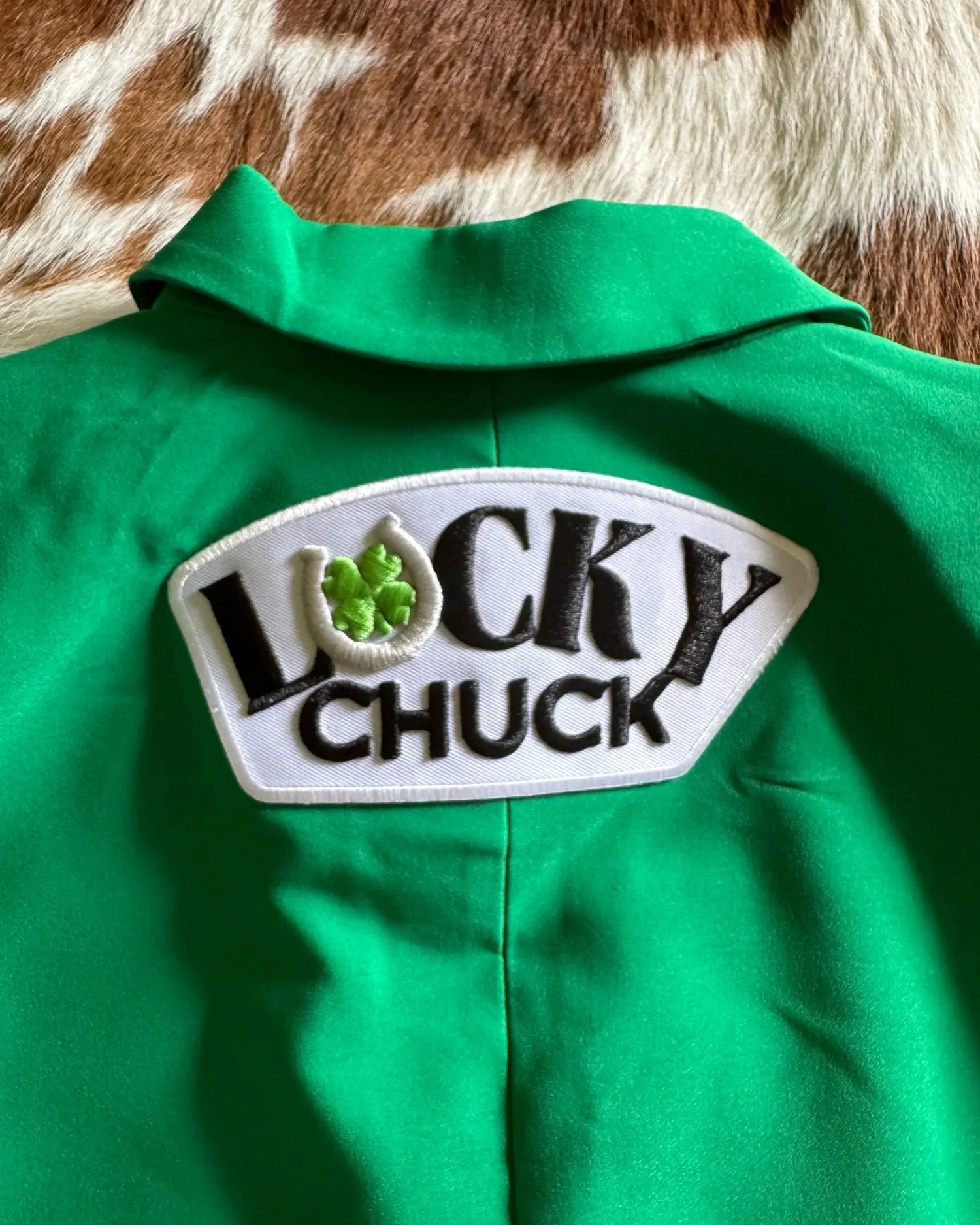 Green With Envy Kelly Green Blazer