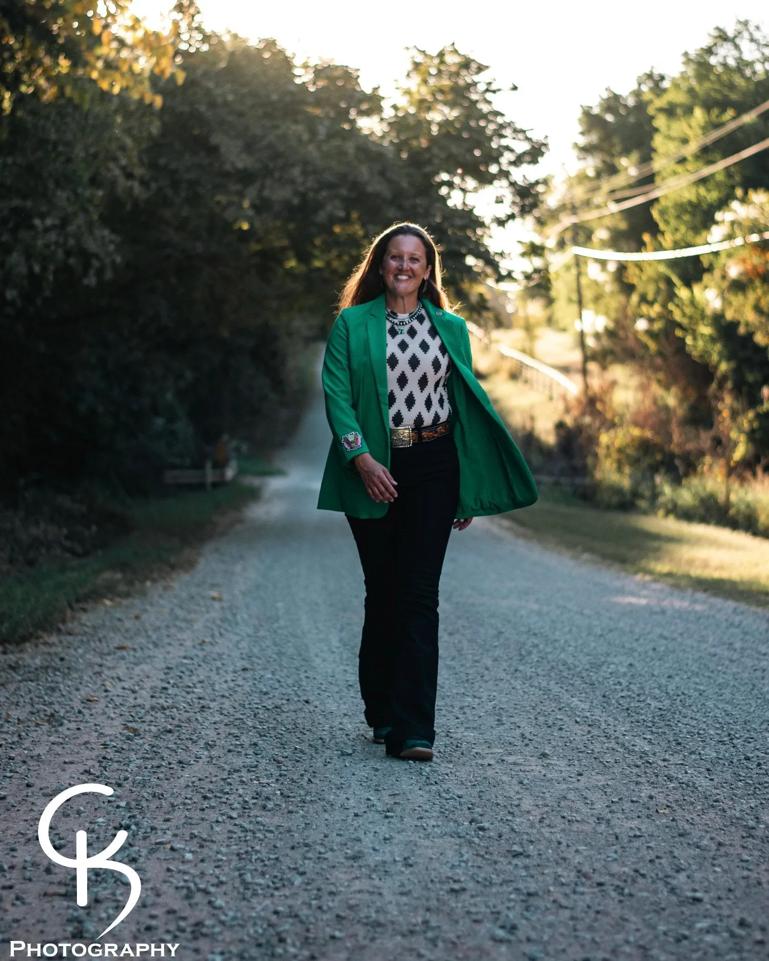 Green With Envy Kelly Green Blazer