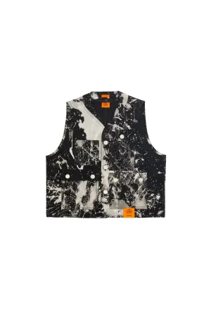 HAND-BLEACHED SOTO PHOTO VEST