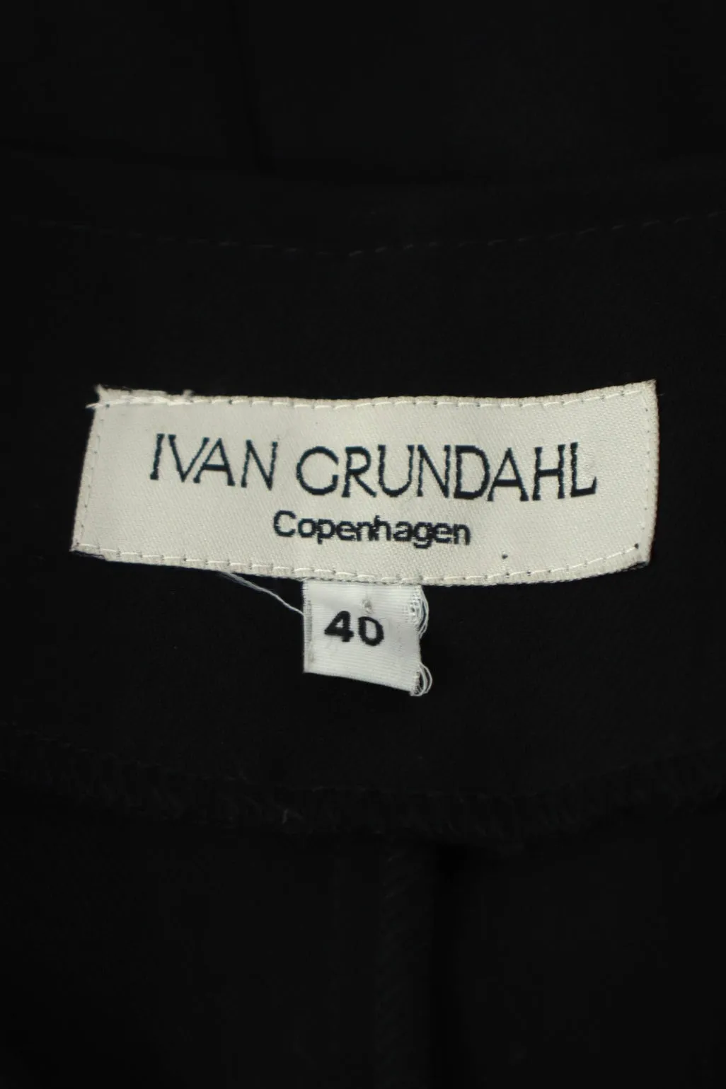 Ivan Grundahl Pinstriped Asymmetrical Jacket*